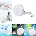 Mini Portable Ultrasonic Turbine Washing Machine Spin Laundry Washer. 