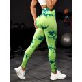 2023 Lightning Marble Scrunch Butt Leggings For Women Gym Tights Tie Dye Seamless Legging New Color Workout Gym Clothing Yoga. 