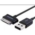 Original Samsung Galaxy Tab Charging Cable 30 PIN- Black 2 3 Tablet 10.1 P1000 P3100 P3110 P5100 P5110 P7300 P7500 P7510 N8000. 
