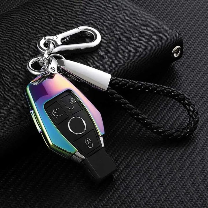【DATA FROG Global MALL】Alloy Protection Key For Mercedes Benz E260L S320L E200L W203 W211 W124 Smart cover