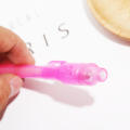 Plastic Large Head LED Light Toy Multifunctional Banknote Verification UV Invisible Fluorescent Light Pen. 