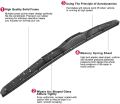 Aim Toyota Corolla 2014-2023 WindScreen Hybird Wipers - 2 Pieces -. 