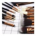 Makeup Brushes Cosmetic 15 Pieces Professional Makeup Brushes Foundation Brushes-Makeup Accessories. 