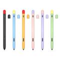 Pencil Case for Samsung Galaxy Tab S Pen Pro Tablet Touch Pen Stylus Cover Color Matching Non-slip Anti-fall Soft Protective Sle. 