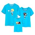Family Matching Outfits Mommy Daddy Kid Son Baby T-Shirt Shirts Family Clothes Child T-Shirt cartoonTops Sets. 