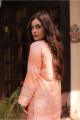 Khayaal Lawn Stitch Orange Hand Block Print 1 PC. 