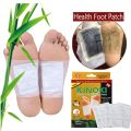 Natural Ginger Bamboo Detox Foot Patches Detoxification Body Toxins Cleansing Slimming Stress Relief Feet Pads Beauty Health. 