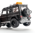 1:24 Mercedes-Benz BRABUS G550 4X4 Modified version Diecast Metal Alloy Model car Sound Light Pull Back Collection Kids Toy Gift. 