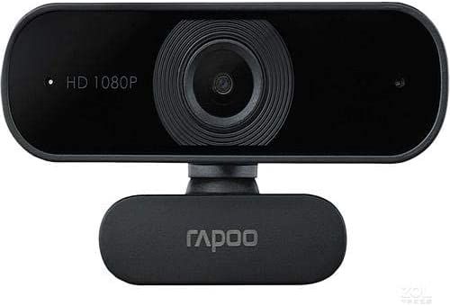 Rapoo C260 USB Black Full HD Webcam, 1080p 30hz, 360 Horizontal, 95 Super Wide-Angle