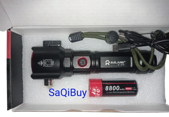 Ruilang%20RL-2210%20Emergency%20Flashlight%20&%20Charging%20Bank%20Waterproof%20LED%20Powerful%201KM%20Range%20Torch-%20Multifunctional%208800%20mAh%20Battery%20Cell%20-%20Image%203