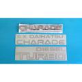 Daihatsu Charade G10 G11 G30  G100 Turbo CX Monogram 3 Piece Set. 
