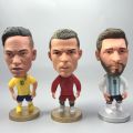 Soccer stars 7cm Height Cairo And Messi Football Mini Dolls Cartoon Player Figures Action Movable Christmas Gift For Collection. 
