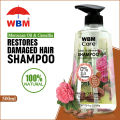 WBM Moroccan & Camellia Shampoo For Damage Hair - 500ml | Deep Nourishing & Moisturizing Shampoo. 