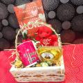 love basket gift for lovers  , gift for love , gift for husband , gift for wife , girlfriend , boyfriend gift for boys , gift for girls , chocolate basket for gift valentine day gift basket. 