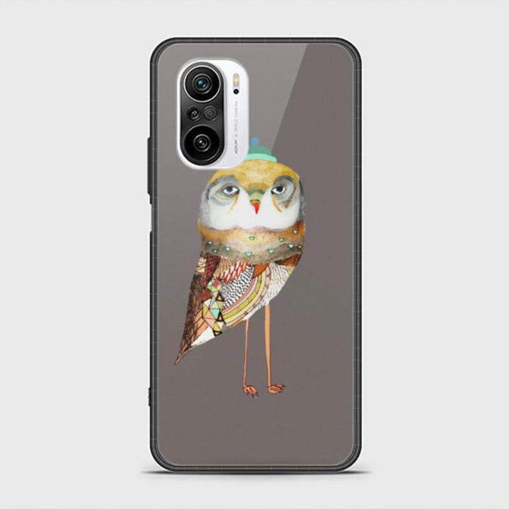 Xiaomi Poco F3 Cover - SkinLee HQ Infinity Glass Case (Soft) - Night Owl - SKINLEE-430-1-1011-711