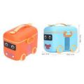 baby milk and cerelac powder container box / Imported smiley bus milk airtight container / Portable baby milk powder box container bus design / baby milk container / portable baby milk food box container / milk food snack box containe. 