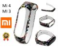 Mi4 Band Strap & Mi3 Band Strap Printed A One Natural Flowers Color Full Matching Girls & Boys Strap for Mi Replacement Waterproof Wrist Band Printed Strap for Xiaomi Mi Band 4 & 3 Smart Activity Tracker -Printed (Only 1 Strap - Chip not Included). 