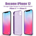CrashStar With Logo Straight Square Edge Liquid Silicone Phone Case For iPhone 16 15 14 13 12 11 Pro Max Mini X XR XS Max 8 7 6 6S Plus + SE 2020 Soft Shockproof Phone Casing With Velvet Inside With Full Cover Camera Protection Phone Cover Hot Sale. 
