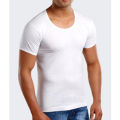 Pack of 5 Cotton vest banyan Stretchable Shape Wear Vest for Men Round Neck Half Sleeves (Bazo). 