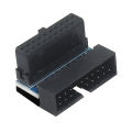 Motherboard Header Compact USB3.0 19/20 Pin 90 Degree Angled Lossless Connector. 