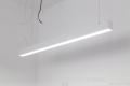 LED Architectural Suspended Linear Channel Light, 4FT 40W 3000K / 4000K  , Office Lighting Fixture for Commercial Places, 4600lm. 