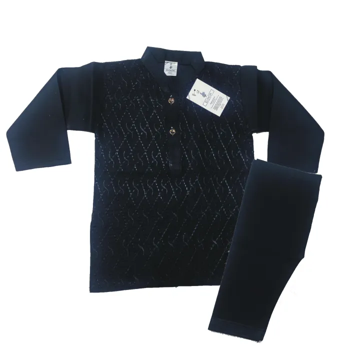 kids%20Chikankari%20Cotton%20Kurta%20Pajama%20Set%20-%20Image%205