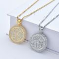 【happy one】Men Hip hop 6ix9ine Rapper pendant necklaces fashion Male Ice Bling rotating pendants necklace gifts. 