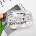Storage Bride Makeup Bag Zippered Pearled Organizer Bride Cosmetics Bag Travel Cosmetic Wedding Toiletry Bag for Bridal Shower Wedding Day Bridesmaids Honeymoon Travel Beauty Essentials. 
