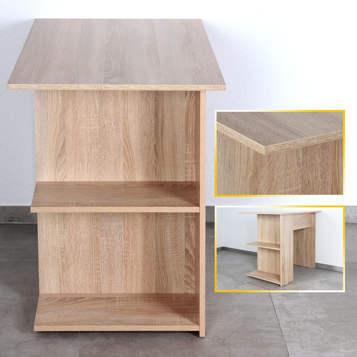 Arqam.B%20Desk%20Oak%20Sonoma%20Brown%20Wooden%20Work%20Table,%20Gaming%20table%20,%20Gaming%20desk%20Computer%20Table,%20Home%20Office%20Table%20,Children's%20Table%2082%20x%2076%20x%2060%20cm%20,%20Table%20-%20Image%205