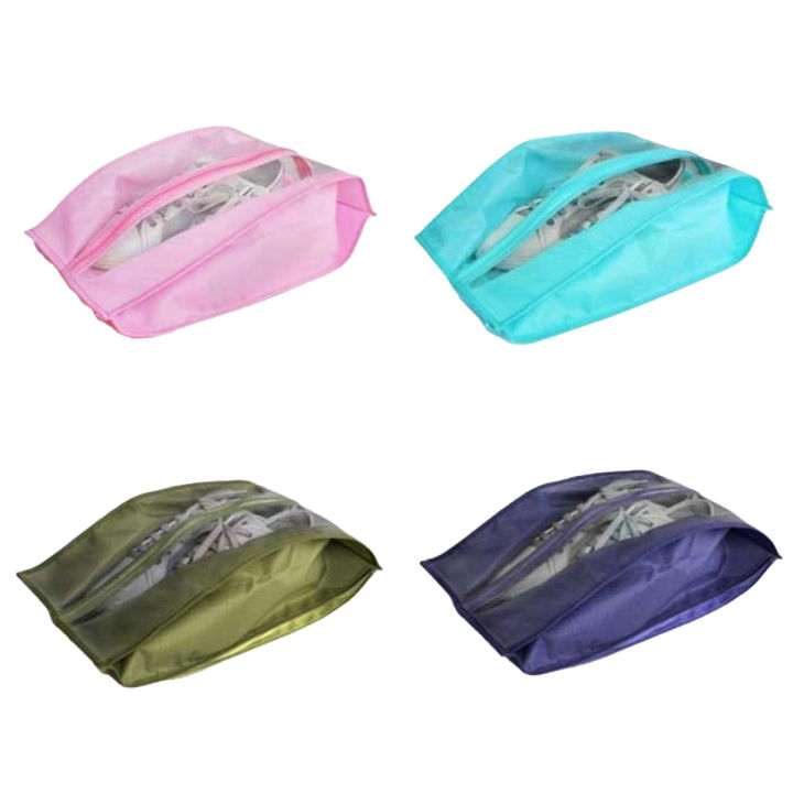 Pack Of 4 Shoe Organizer Travel Shoes Organizer Storage Bag High Quality