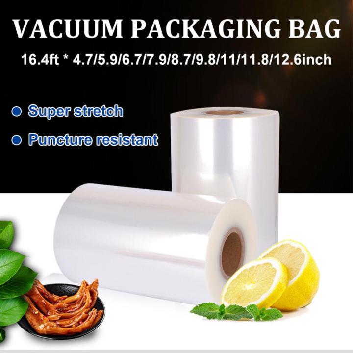 9 Width Size /16.4FT Food Seal Bags Rolls Food Vacuum Sealer Storage Freezer Leakproof Fresh Length 5m-28cmx 5 M