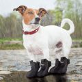 Colorful Durable Cat Puppy For Small Medium Large Dogs Foot Cover Rubber Boot Dog Rain Shoe Pet Supplies Pet Shoe. 