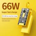 66W Super Fast Charge Power Bank 20000mAh. 