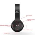 P47 Wireless Foldable Bluetooth Headphones with Microphone Support FM Radio and TF for Multiple Devices. 