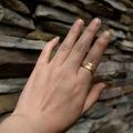 Adjustable Wizard broom ring Intricate /Steel 1.7cm in diameter Fashion jewelry Stainless steel Stainless steel ring for Autumn fashion accessories Jewelry lovers Costume parties Gift for witches. 