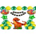 Dinosaur Theme Birthday Decorations | Dinosaur theme for Boy Birthday Party (Pack of 72Pcs). 