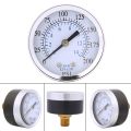 Water Pressure Meter Pressure Gauge Air Pressure Meter air and other materials use for Fuel Air Or Water 0-200psi / 0-14bar NPT. 