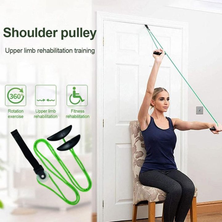 Shoulder Pulley For Physiotherapy | Over Door Exercise Pulley For Injury Rehab, Recovery - View #9