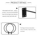 2 Pack Motorcycle Accessories Helmet Holder Helmet Hanger Rack Wall Mounted Hook for Coats, Hats, Caps. 