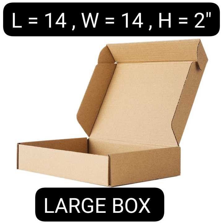 Plain Packing Boxes Bundle of 10 & 20 Box -Shipping Boxes ,Packing Material-Gift Boxes(Size Inch SHOW HA)