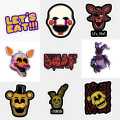 25pcs FIVE NIGHTS AT FREDDY's sticker pack fnaf stickers gameplay gaming gamer freddy fazbear pizzeria horror game kids stickers. 
