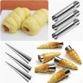 Cannoli Baking Mould Set Cream Stainless Steel Baking Mould Cannoli Tube Moulds Cone Baking Mould. 