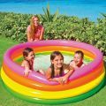 Intex Pool for Kids 04 Ring Layers Indoor and Outdoor Swimming Pool Size Height 18 inches by 6 inches Model No 56441NP. 