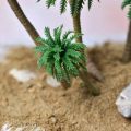 Model Trees Palm Tree Miniature Landscape for Projects, 12PCS. 