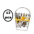 13 Piece Kitchen Utensil Set Gift Pack Premium Quality Cooking Tools Stainless Steel Cuttlery set. 