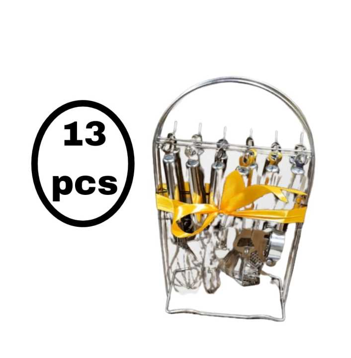 13%20Piece%20Kitchen%20Utensil%20Set%20Gift%20Pack%20Premium%20Quality%20Cooking%20Tools%20Stainless%20Steel%20Cuttlery%20set%20-%20Image%202