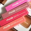 Rhode Lip Gloss Soft Silicone Case for iPhone 16 15 14 Plus 13 12 11 Pro Max Plus 16ProMax Lipstick Lip Holder Phone Back Cover. 