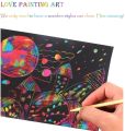 Scratch Art Books for Kids Scratch Art Paper Rainbow Scratch Art for Best Gifts. 