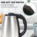 Vitamax Electric Kettle 1.7L – Fast Boil | Auto Shut-Off | Stainless Steel Body | 1000W Hot Water Boiler | Safe Electric Jug | 1 Year Warranty. 
