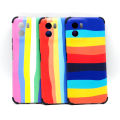 Vivo Y01 , Vivo Y15s , V2130 , V2147 Back Cover Rainbow Printed Bumper Camera Protection Cover For Vivo Y01 , Vivo Y15s , V2130 , V2147. 